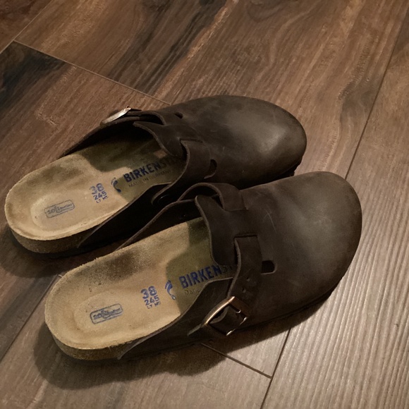 Birkenstock Boston Oiled Leather Clog - Size 38 - Picture 2 of 6